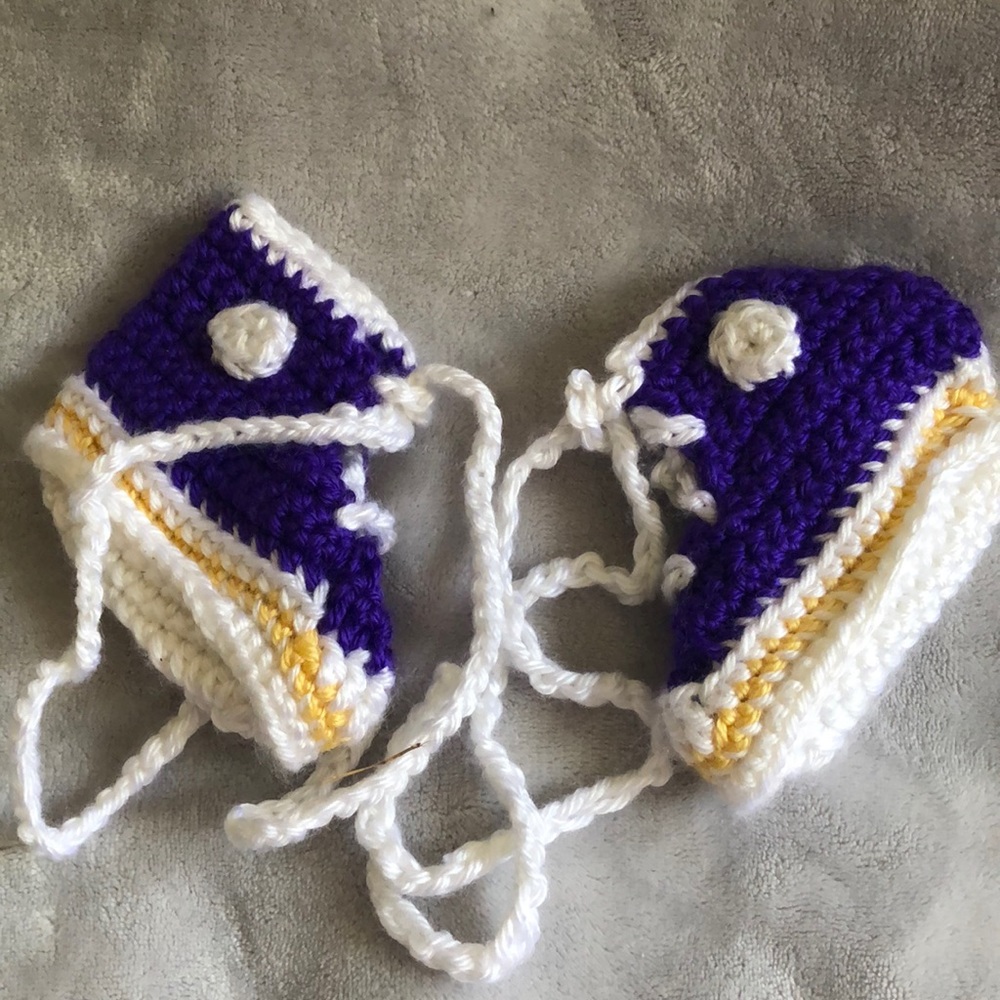 Laker Baby Boot Socks